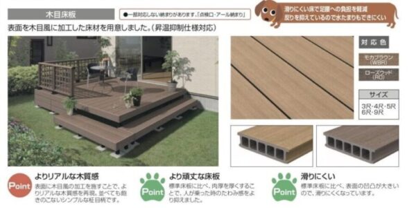 三協アルミの樹脂ウッドデッキ、ひとと木2の徹底解剖 愛知県 名古屋市